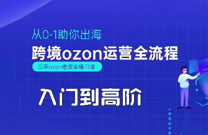悟空跨境·OZON入门到高阶全流程-创盈坊