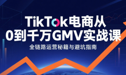 三千老师·TikTok电商从0到千万GMV实战课-创盈坊